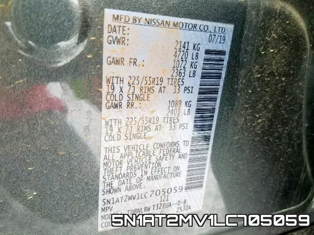 5N1AT2MV1LC705059 фото 2