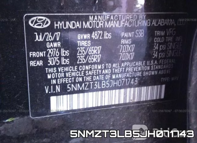 5NMZT3LB5JH071743 фото 10