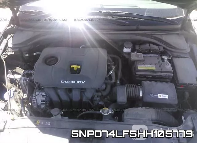 5NPD74LF5HH105779 фото 2