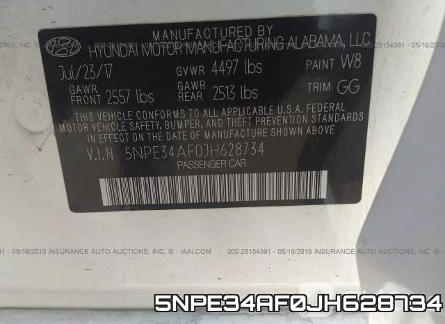 5NPE34AF0JH628734 фото 10