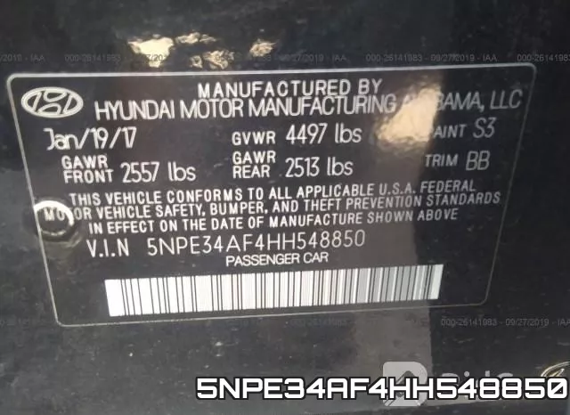 5NPE34AF4HH548850 фото 9