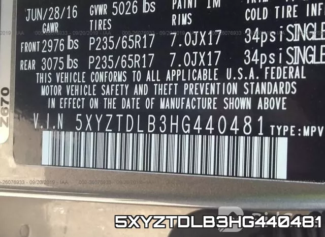 5XYZTDLB3HG440481 фото 10
