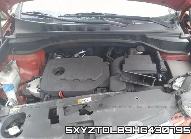 5XYZTDLB9HG430795 фото 2