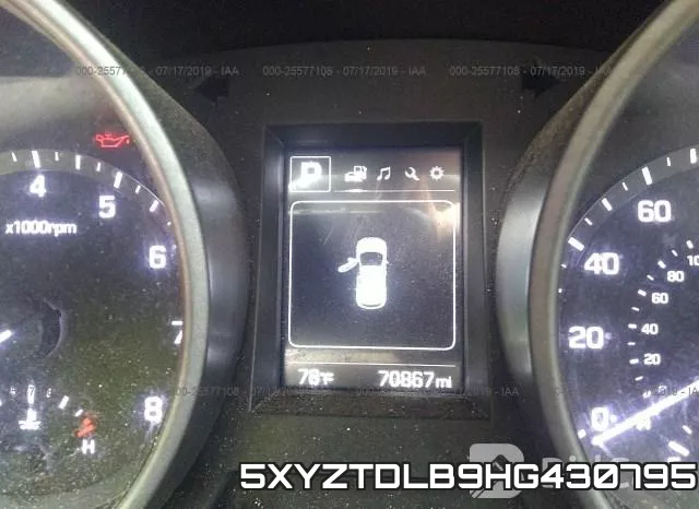 5XYZTDLB9HG430795 фото 8