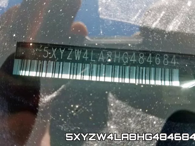 5XYZW4LA8HG484684 фото 2