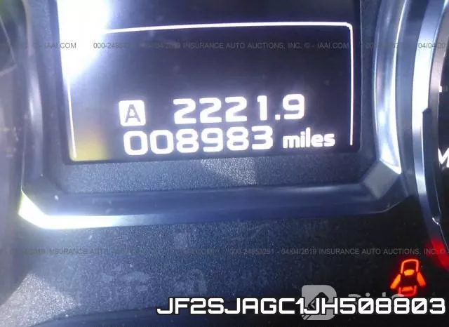 JF2SJAGC1JH508803 фото 8