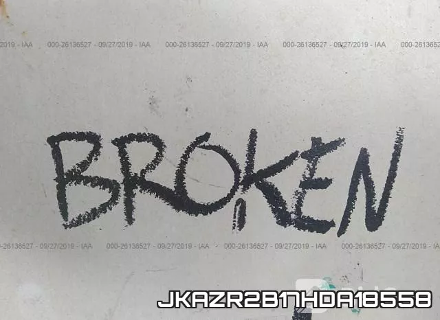 JKAZR2B17HDA18558 фото 8