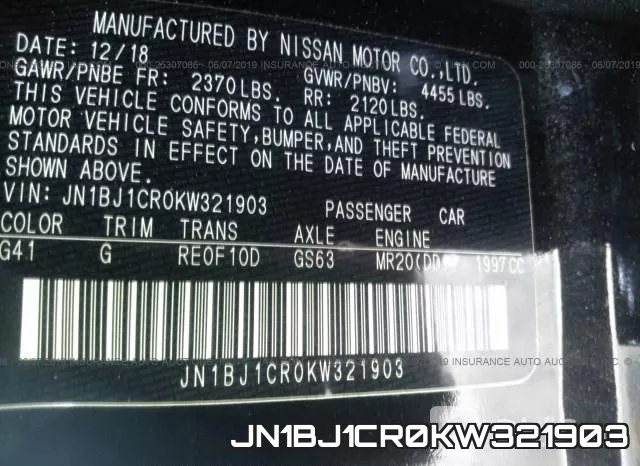 JN1BJ1CR0KW321903 фото 10
