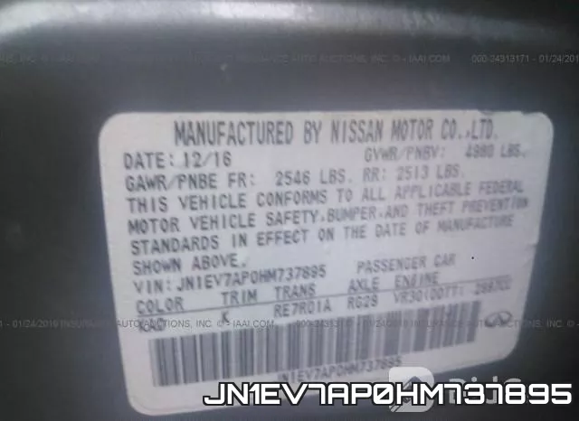 JN1EV7AP0HM737895 фото 10