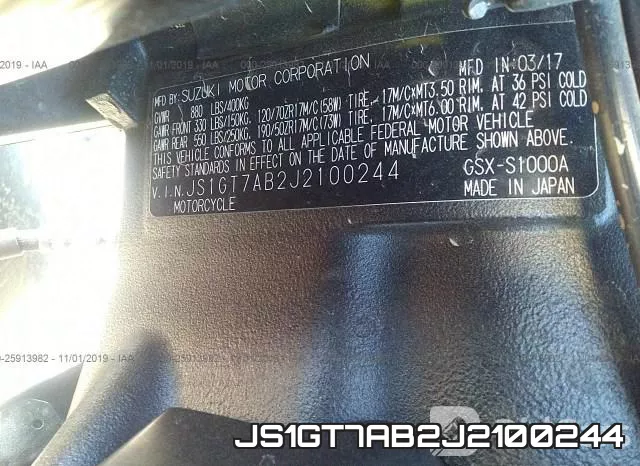 JS1GT7AB2J2100244 фото 2