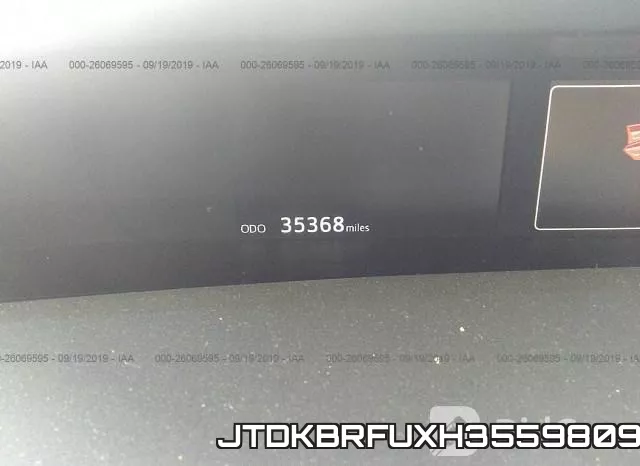 JTDKBRFUXH3559809 фото 8