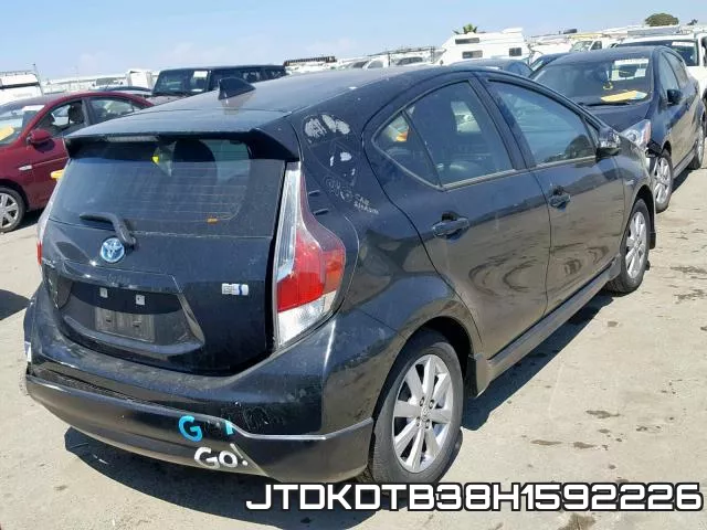 JTDKDTB38H1592226 фото 5