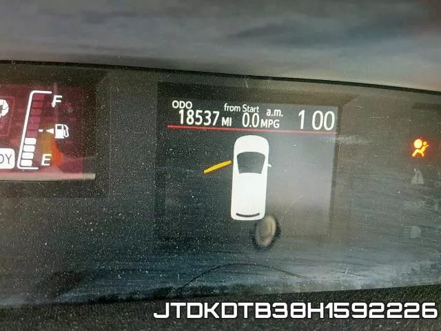 JTDKDTB38H1592226 фото 9