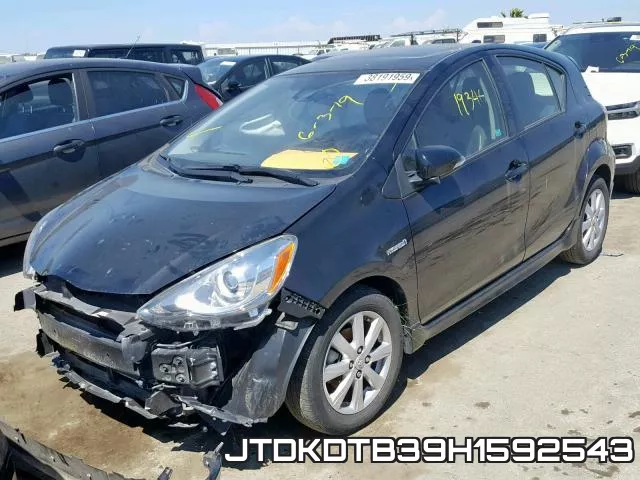 JTDKDTB39H1592543 фото 3