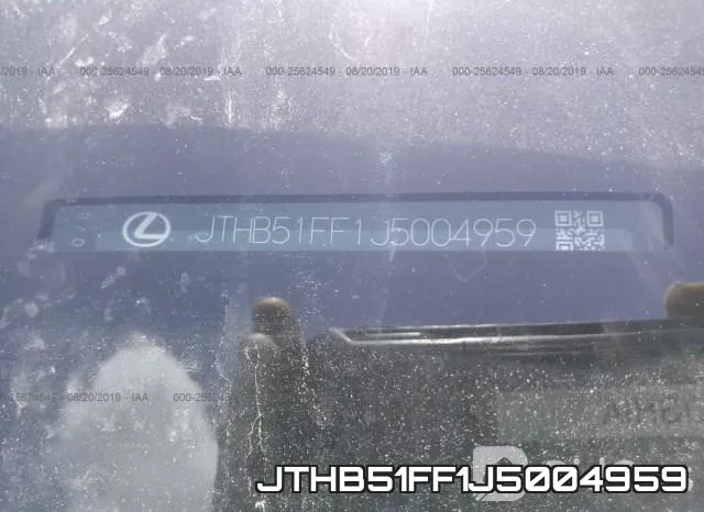 JTHB51FF1J5004959 фото 10