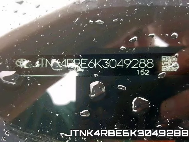 JTNK4RBE6K3049288 фото 10