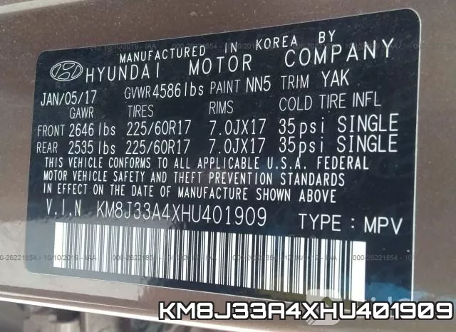 KM8J33A4XHU401909 фото 10