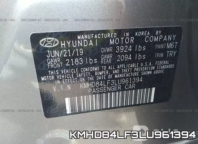 KMHD84LF3LU961394 фото 9