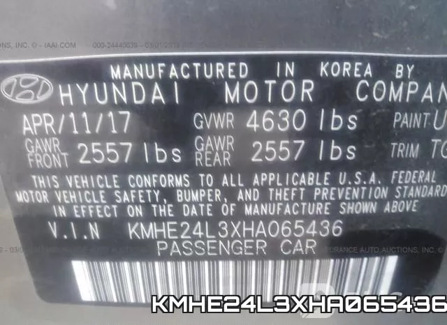 KMHE24L3XHA065436 фото 10