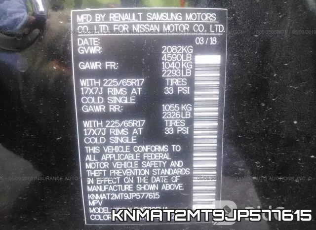 KNMAT2MT9JP577615 фото 10