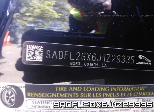 SADFL2GX6J1Z29335 фото 10