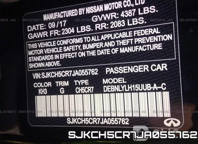 SJKCH5CR7JA055762 фото 10