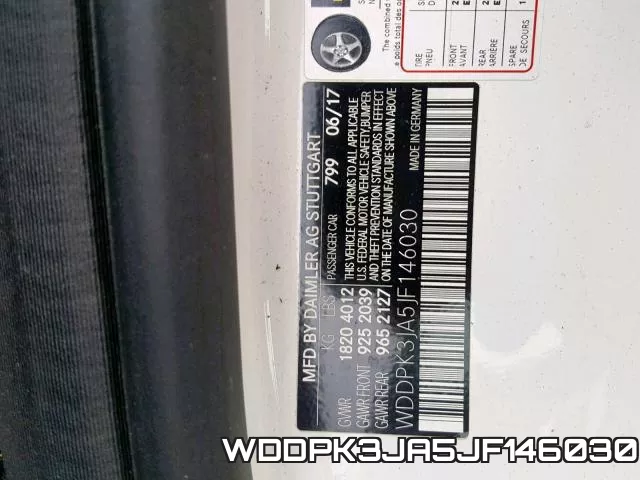 WDDPK3JA5JF146030 фото 2