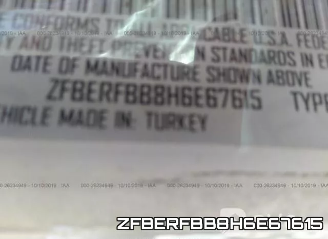 ZFBERFBB8H6E67615 фото 10