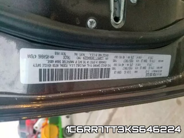 1C6RR7TT3KS646224 фото 2