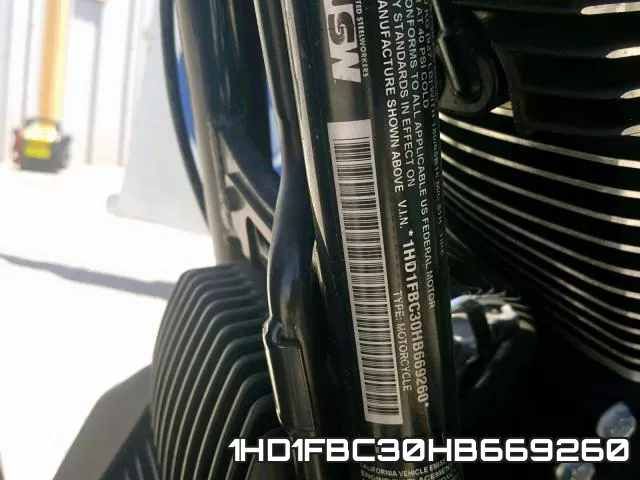 1HD1FBC30HB669260 фото 2