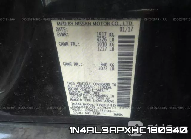 1N4AL3APXHC180340 фото 10