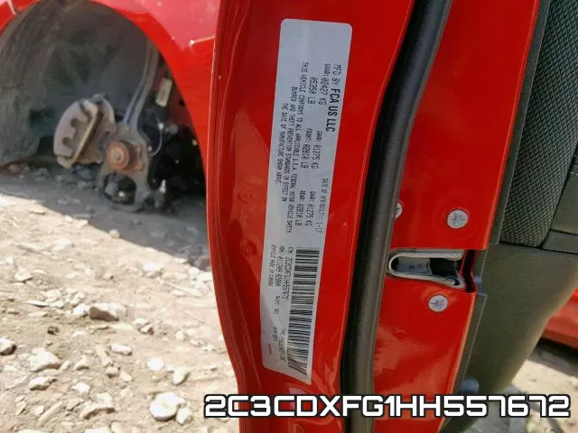 2C3CDXFG1HH557672 фото 2
