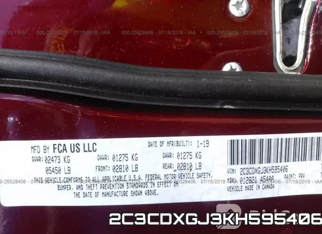 2C3CDXGJ3KH595406 фото 10