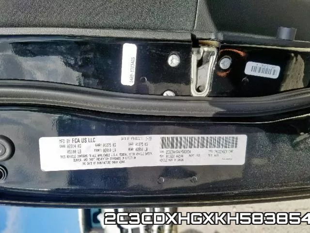 2C3CDXHGXKH583854 фото 2