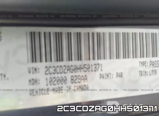 2C3CDZAG0HH501371 фото 10