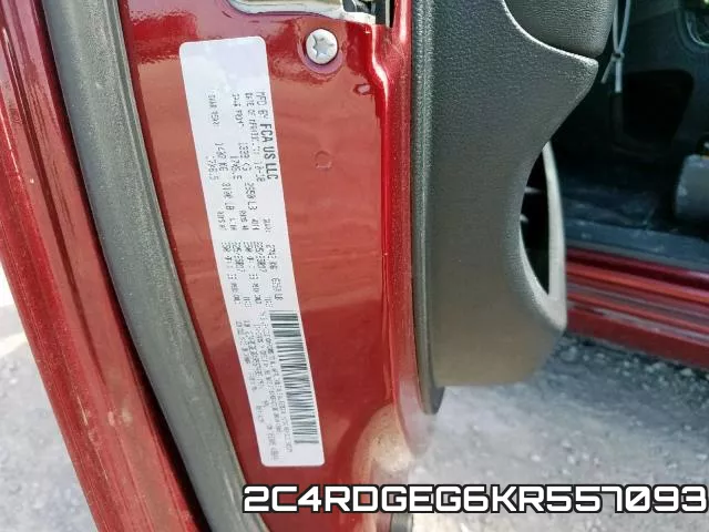 2C4RDGEG6KR557093 фото 2