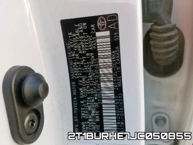 2T1BURHE7JC050855 фото 2