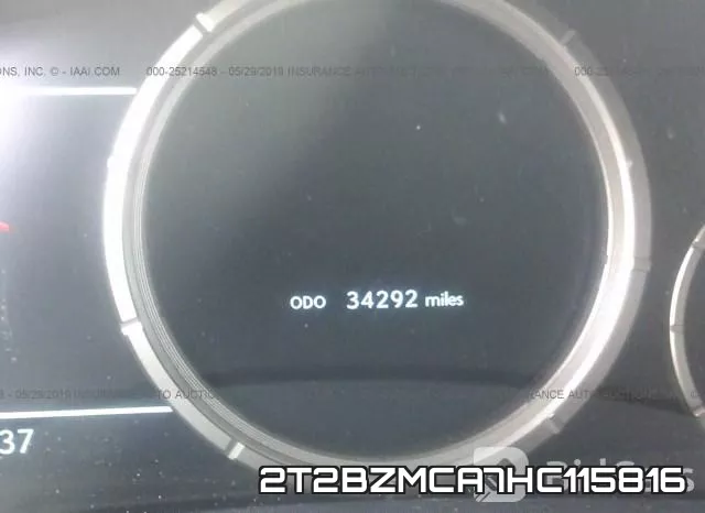 2T2BZMCA7HC115816 фото 8