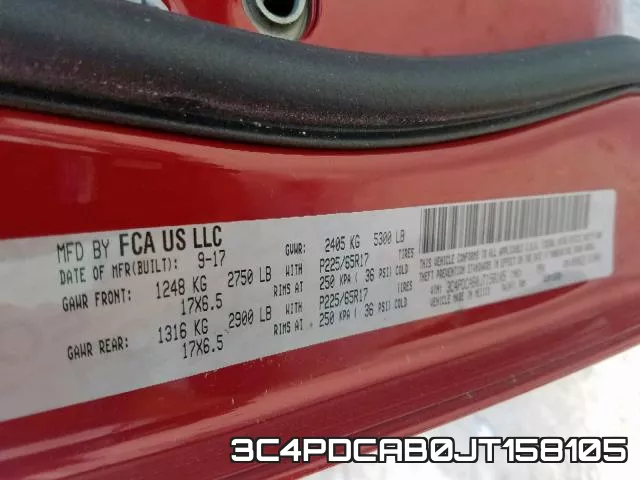 3C4PDCAB0JT158105 фото 2