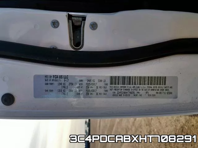 3C4PDCABXHT708291 фото 2