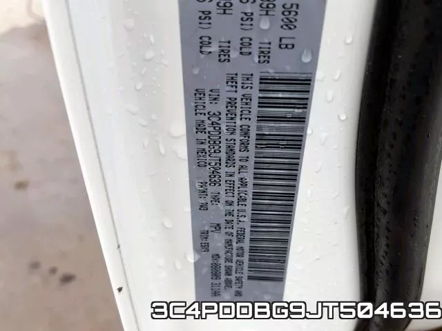 3C4PDDBG9JT504636 фото 2