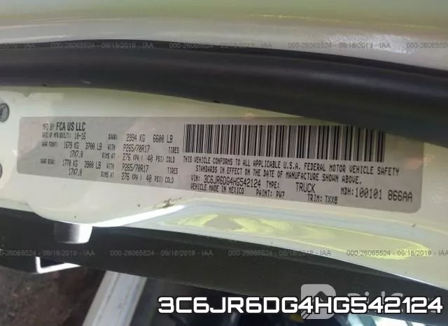 3C6JR6DG4HG542124 фото 10