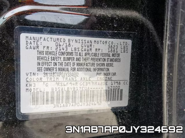 3N1AB7AP0JY324692 фото 2