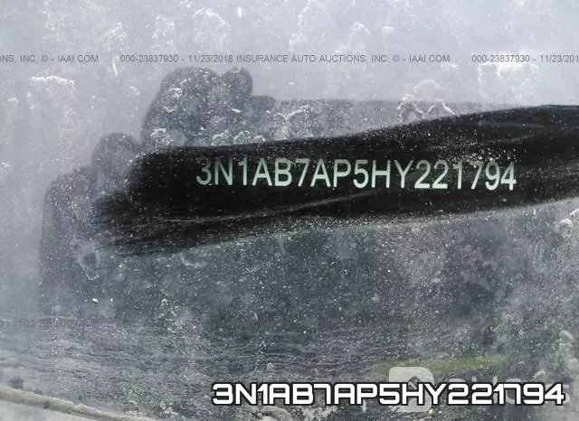 3N1AB7AP5HY221794 фото 10