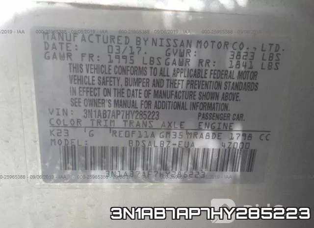 3N1AB7AP7HY285223 фото 10