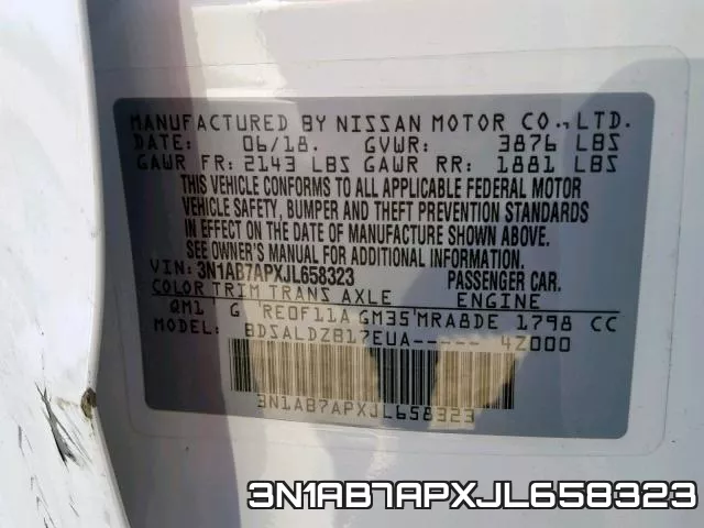 3N1AB7APXJL658323 фото 2