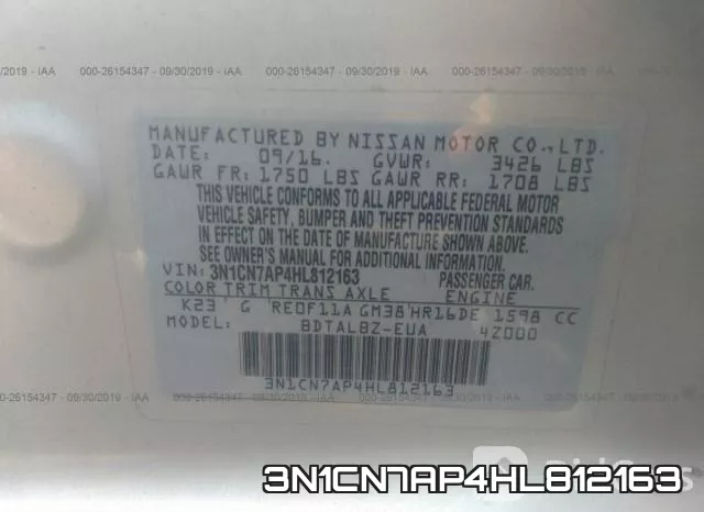 3N1CN7AP4HL812163 фото 10