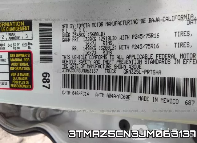 3TMAZ5CN3JM063137 фото 10