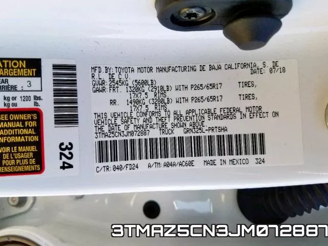 3TMAZ5CN3JM072887 фото 2