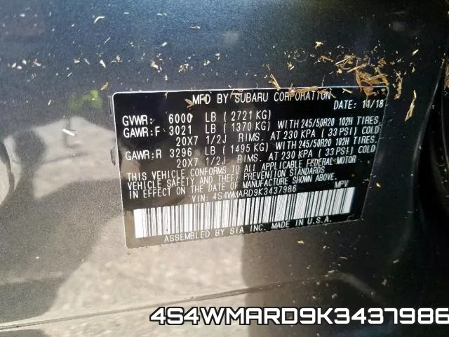 4S4WMARD9K3437986 фото 2